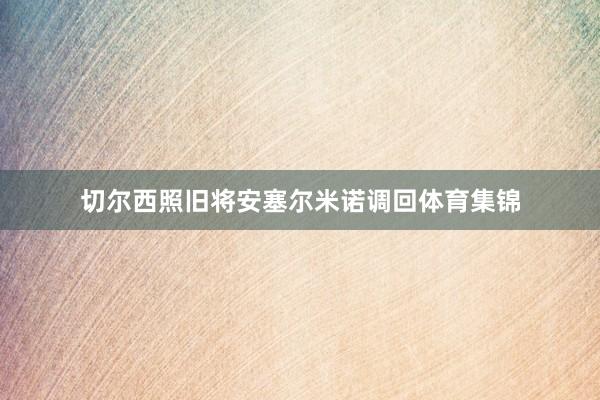 切尔西照旧将安塞尔米诺调回体育集锦