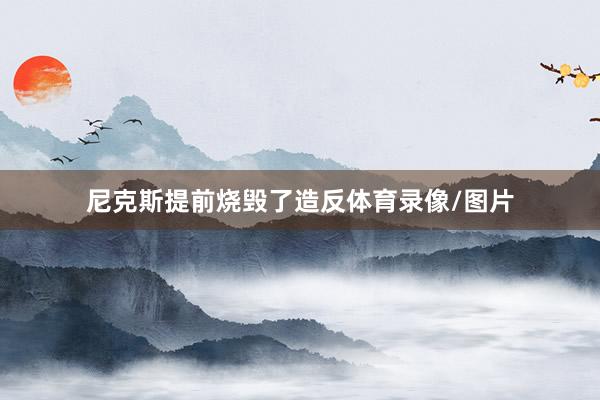尼克斯提前烧毁了造反体育录像/图片