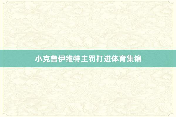 小克鲁伊维特主罚打进体育集锦