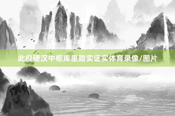 此役硬汉中枢库里踏实证实体育录像/图片