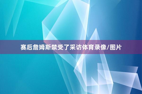 赛后詹姆斯禁受了采访体育录像/图片