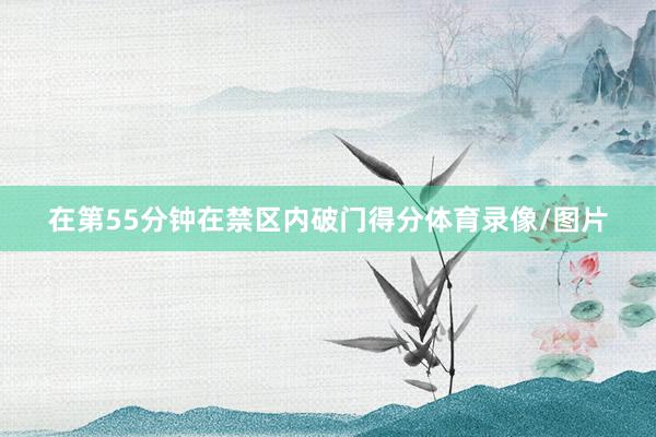 在第55分钟在禁区内破门得分体育录像/图片