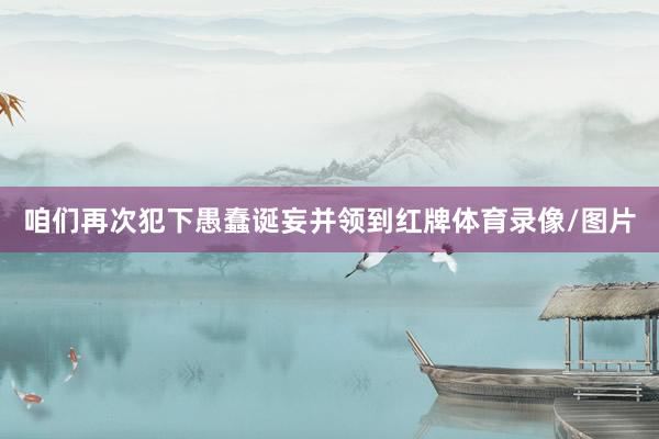 咱们再次犯下愚蠢诞妄并领到红牌体育录像/图片