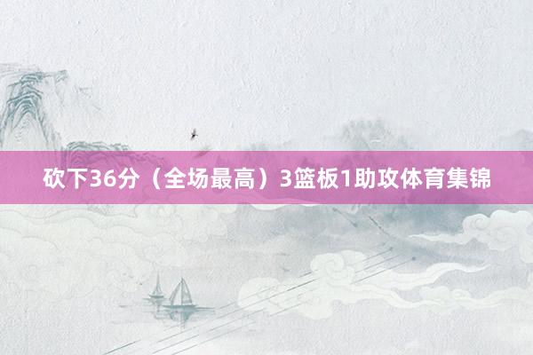 砍下36分（全场最高）3篮板1助攻体育集锦