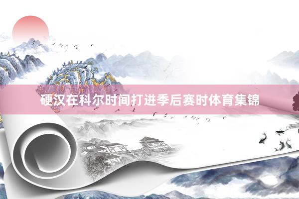 硬汉在科尔时间打进季后赛时体育集锦
