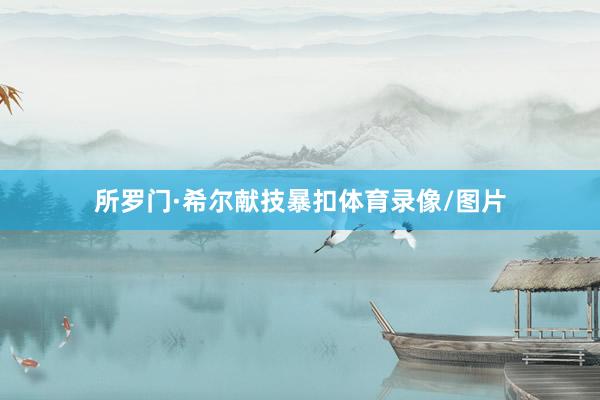 所罗门·希尔献技暴扣体育录像/图片