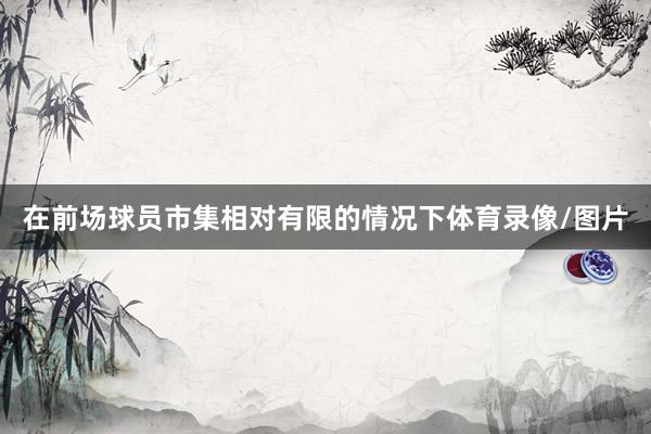 在前场球员市集相对有限的情况下体育录像/图片