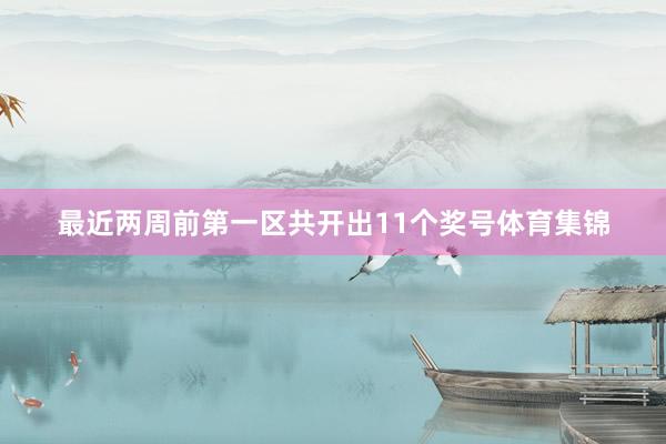 最近两周前第一区共开出11个奖号体育集锦